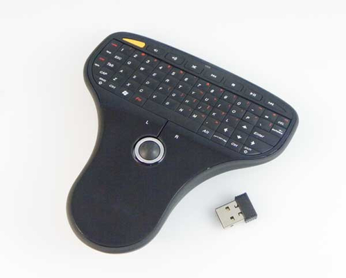 N5901 卓上のためのトラックボールを持つ小型 2.4G 無線キーボードおよびマウスのコンボの空気マウス